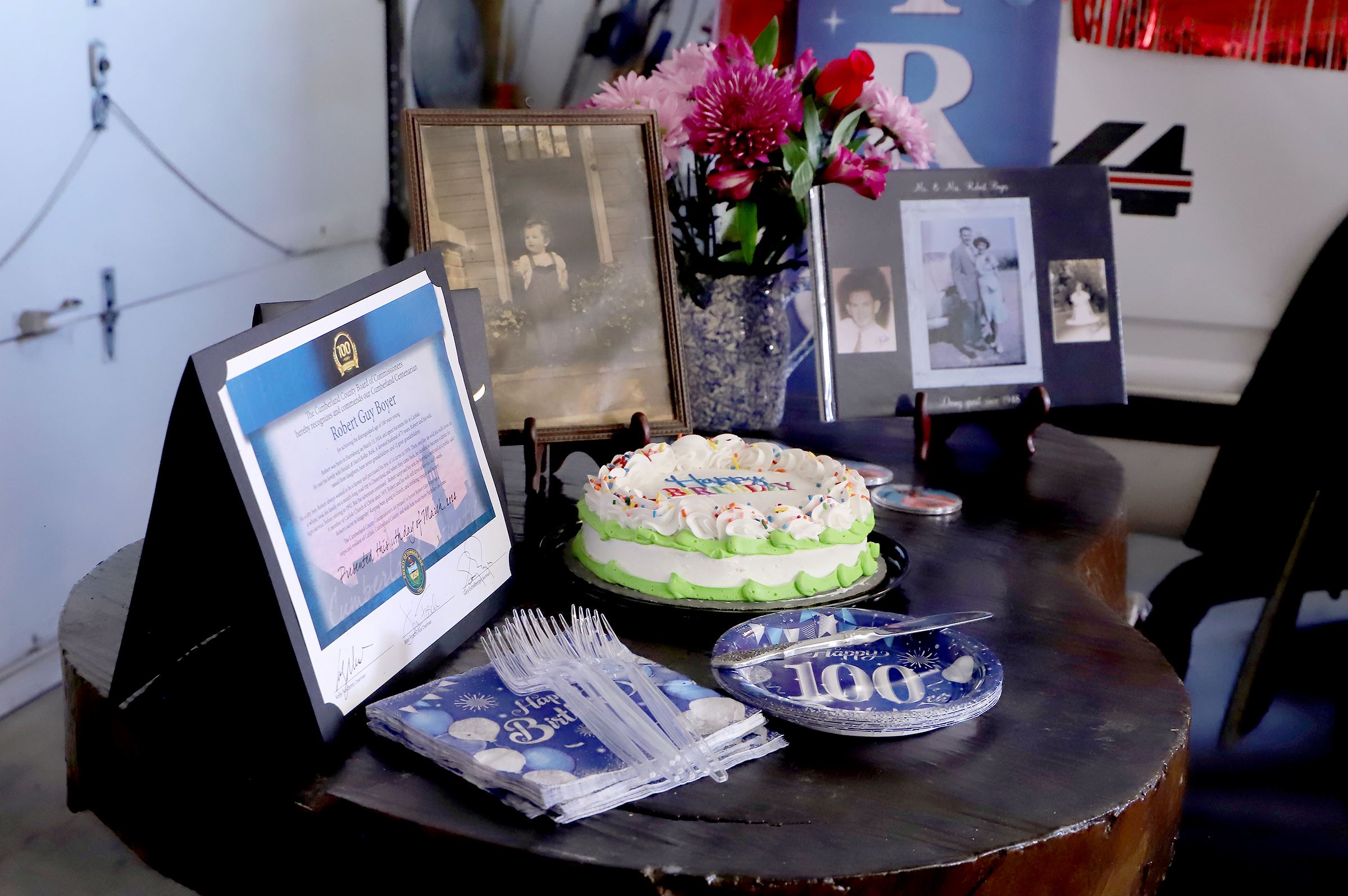 Robert Boyer Centenarian